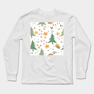 Spruce Pattern Long Sleeve T-Shirt